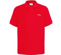 Slazenger Plain Polo Shirt Mens Rouge 4XL Male
