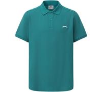 Slazenger Slazenger Plain Polo Shirt Mens Teal S Male