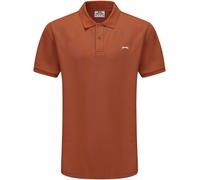 Slazenger Plain Polo Shirt Mens Terre cuite M Male
