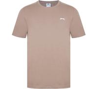 Slazenger Plain T-Shirt Mens Beige foncé S Male