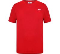 Slazenger Plain T-Shirt Mens Rouge XS Male