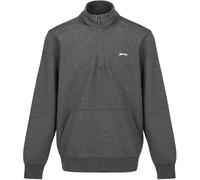 Slazenger Slaz Quarter Zip Fleece Mens Charbon Marl XL Male