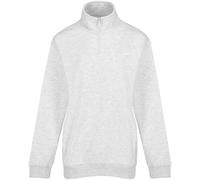 Slazenger Quarter Zip Sweatshirt Womens Gris glace chiné 14 (L) Female
