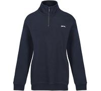 Slazenger Quarter Zip Sweatshirt Womens Marine 10 (S) Female