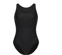 Slazenger Racer Back Lycra® Xtra Life™ Swimsuit Ladies Noir 16 (44) Female