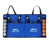 Slazenger Set de Tennis de Table 15 Pièces, 4 Raquettes, 10 Balles et 1 Sac de T
