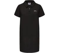 Slazenger Short Sleeve Polo Dress Womens Noir 14 (42) Female
