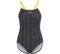 Slazenger Slaz All Over One Piece Swimsuit Noir/Vert 10 (38) Female
