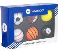 Slazenger Slaz Ballset 6Pk 61 Multiple Taille unique Unisex