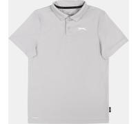 Slazenger Solid Golf Polo Junior Gris 11-12 ans Male