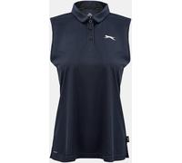 Slazenger Slazenger Sleeveless Polo Shirt Womens Marine 18 (46) Female
