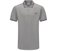 Slazenger Tipped Polo Shirt Mens Gris clair S Male