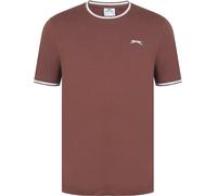 Slazenger Tipped T Shirt Mens Cappuccino XL Male
