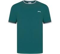 Slazenger Tipped T Shirt Mens Vert Forêt 3XL Male