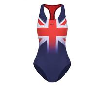 Slazenger Union Jack Racer Back Womens Bleu/Rouge/Blanc 12 (40) Female