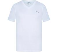 Slazenger V Neck T Shirt Mens Blanc XL Male
