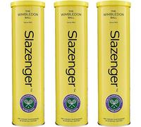 Slazenger WIMBLEDON Balles Tennis metal 12 Balles (3 x 4)