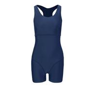 Slazenger Womens Boyleg Swimsuit - Navy / Charcoal - 6