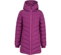 Slazenger Women's Mid-Length Hooded Long Sleeve Puffer Jacket Prune 14 (42) Female