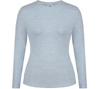 Slazenger Women's Slaz Essentials Slim Fit Long-Sleeve T-Shirt Marl gris 14 (42) Female