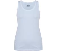 Slazenger Women's Slaz Ribbed Tank Vest Blanc 8 (36) Female