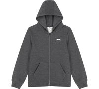 Slazenger Zip Hoodie Junior Charbon Marl 9-10 ans Male