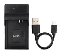 SLB-1137D USB Chargeur pour Samsung i100, i80, i85, L74 Wide, NV100HD, NV103, NV106 HD, NV11, NV24HD, NV30, NV40, TL34HD Caméra et Plus