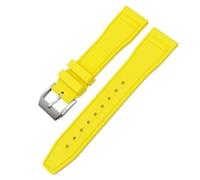 SLCHJX 21 mm Soft FluorUbber FKM Watchbands 20 mm 22 mm pour IWC Big Pilot Portofino Natural Rubber Watch Strap Tools