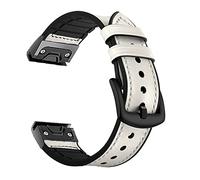 SLCHJX 22 26 mm Sport Watch Band Bandle pour Fenix 6 6S 6X Pro 5x 5 Plus 3HR 935 S60 D2 Bracelet en cuir à libération rapide Enduro