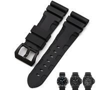 SLCHJX 22 mm 24 mm 26 mm Nature Watch Band pour Panerai Luminor Pam441 Black Blue Sport Sport imperméable Watch Strap Watch