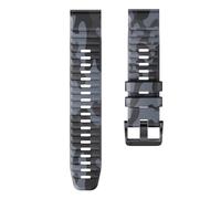 SLCHJX 22 mm 26 mm Camouflage Silicone Watch Band pour Fenix 5/6 Pro / 7x Instinct 2 / 2x Forerunner 955/945