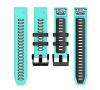 SLCHJX 26 22 mm STRAP TRABLE DE MONTRE POUR FENIX 5 5X 3 3HR 6 6X FORERUNNER 945 935 Regarder rapidement Soft Silicone EasyFit