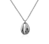 SLCHJX 925 Collier en argent dames élégant café grain de café simple Collier de mode en argent