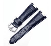 SLCHJX Band de montre en cuir authentique pour 5711 5712g Nautilus Montre des hommes et des femmes Notch spécial 25 mm * Broche de montre 12 mm