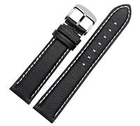 SLCHJX Band de montre en cuir authentique pour TicWatch 2 Stractures de montre 20 mm épingles à libération rapide