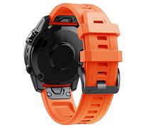 SLCHJX Bande de surveillance en silicone de sangle officielle pour Fenix 7 7x 6x 6 Pro 5x 5 Plus Epix 3 Band de montre intelligente 3hr 22 26 mm Quickfit Bracelet