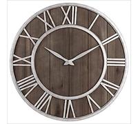 SLCHJX Big Roman Numerals Géant Face Ouverte métal