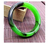 SLCHJX Bracelet à la main Broad Jade Bijoux Bracelet pour hommes et femmes (60-62 mm) (60-62 mm)