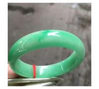SLCHJX Bracelet de jade vert émeraude bracelet de bracelet en jade (60-62 mm)