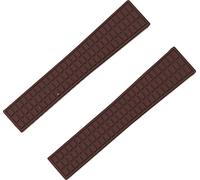 SLCHJX Bracelet de montre en caoutchouc pour bracelet Patek 18 mm 19 mm pour bracelet de montre Philippe Belt Aquanaut 5067A 491PTK, 19mm no buckle