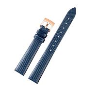 SLCHJX Bracelet de montre en cuir véritable pour femme Armani AR1681 1683 1882 1926 1726 Bracelet de montre fin et souple, 14mm