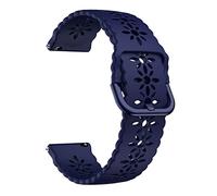 SLCHJX Bracelet de montre en silicone de 20 mm pour Venu 2 Plus SQ Vivoactive 3 3T HR Forerunner 245 645 Musik 158 Easy Fit Smart Bracelet intelligent, For Vivoactive 3t-3