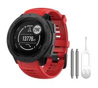 SLCHJX Bracelet de rechange en silicone souple compatible avec Instinct 2/Solaire/Tactique