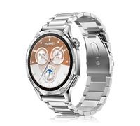 SLCHJX Bracelet en métal pour montre GT5 46 mm 22 mm pour montre GT 46 mm/GT2e/GT3 46 mm bracelets de montre en acier inoxydable, 22mm