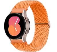 SLCHJX Bracelet en nylon tressé pour Galaxy Watch 7 6 5 4 40 mm 44 mm 6Classic 43/47 mm 20 mm 22 mm Bracelet Solo Loop pour Watch 3 4Pro, 20 mm