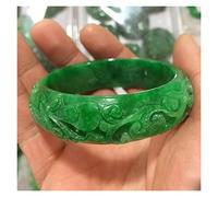 SLCHJX Bracelet jade jade bracelet bracelet bracelet à la main à la main (56-58 mm)