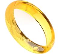 SLCHJX Bracelets en citrine naturelle sculpté dragon et phénix pour femme, taille unique, A