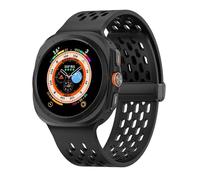 SLCHJX Brotte en silicone pour Galaxy Watch Ultra 47 mm MAGNETIQUE NO GAPS SPORT BAND BRACELET CORREA POUR GALAXY ULTRA 47