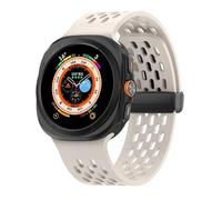 SLCHJX Brotte en silicone pour Galaxy Watch Ultra 47 mm MAGNETIQUE NO GAPS SPORT BAND BRACELET CORREA POUR GALAXY ULTRA 47