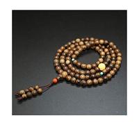 SLCHJX Brunei Gagarwood Beads Bracelet 108 Bracelets Natural Beeswax Gagarwood Berles Bracelet Berons en bois